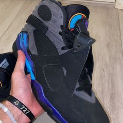 Jordan Aqua 8s Tried On Once 