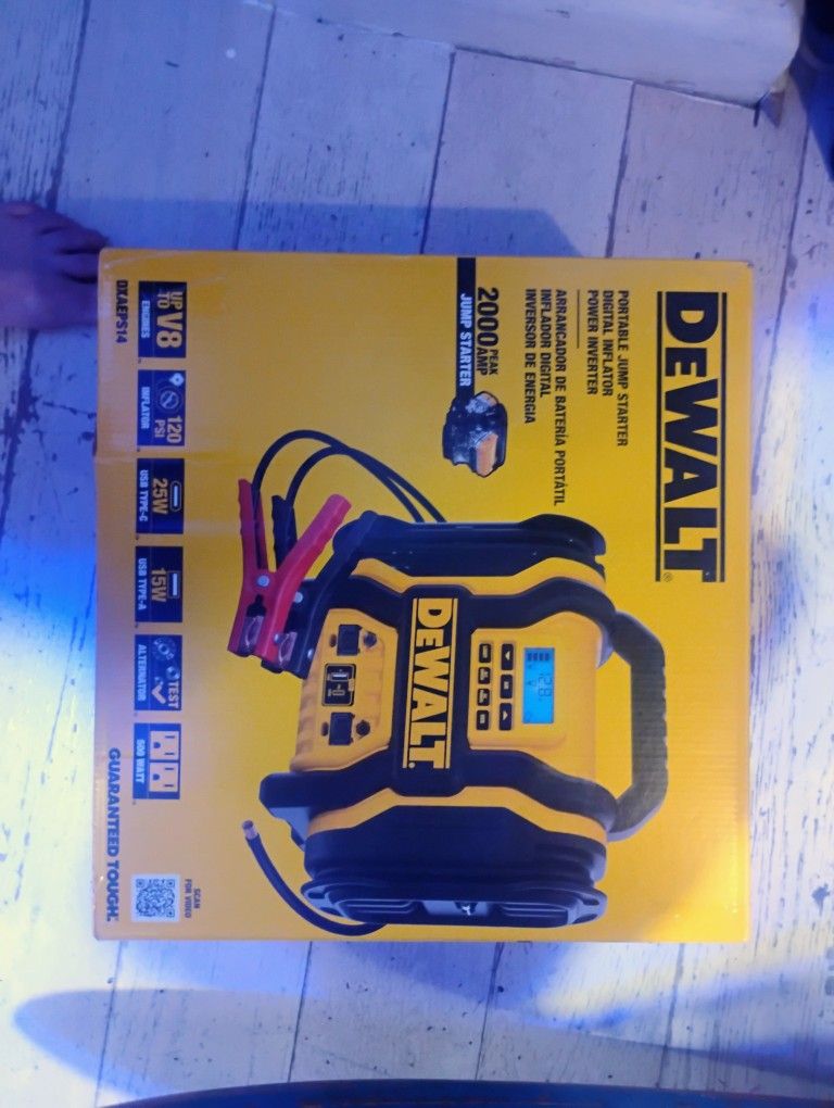 DeWalt Jump Box, Compressor