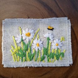 Dollhouse Miniature Diaroma Hand Embroidered Rug