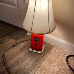 Disney/Pixar Butte Gas Pump Table Lamp with Shade & Bulb