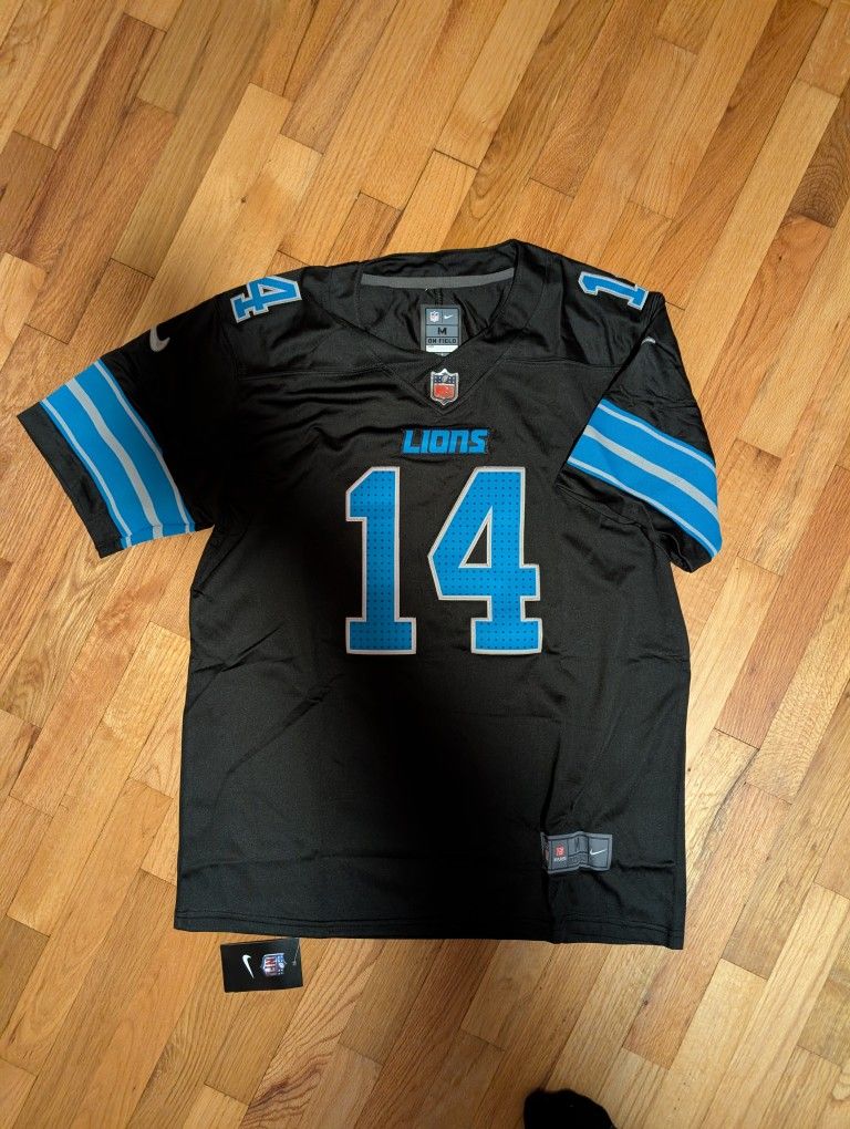 Amon'ra St Brown Detroit Lions Black Alternate Jersey - M