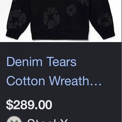 Denim Tears Black