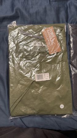 Cotton classic tee Large color midntnvy/ palm green
