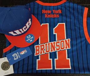 Brand 🆕 Jalen Brunson jersey and KNICKS hat