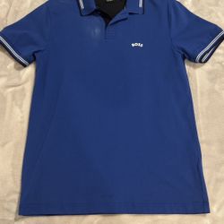 Dark Blue Boss Polo 