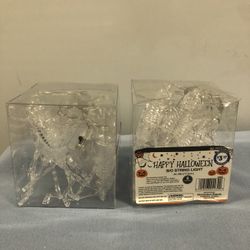 Two (2) Box Halloween B/O String Lights 44.48 In
