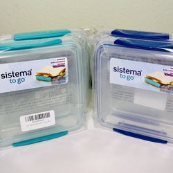 Sandwich Box Lunch Container, BPA Free