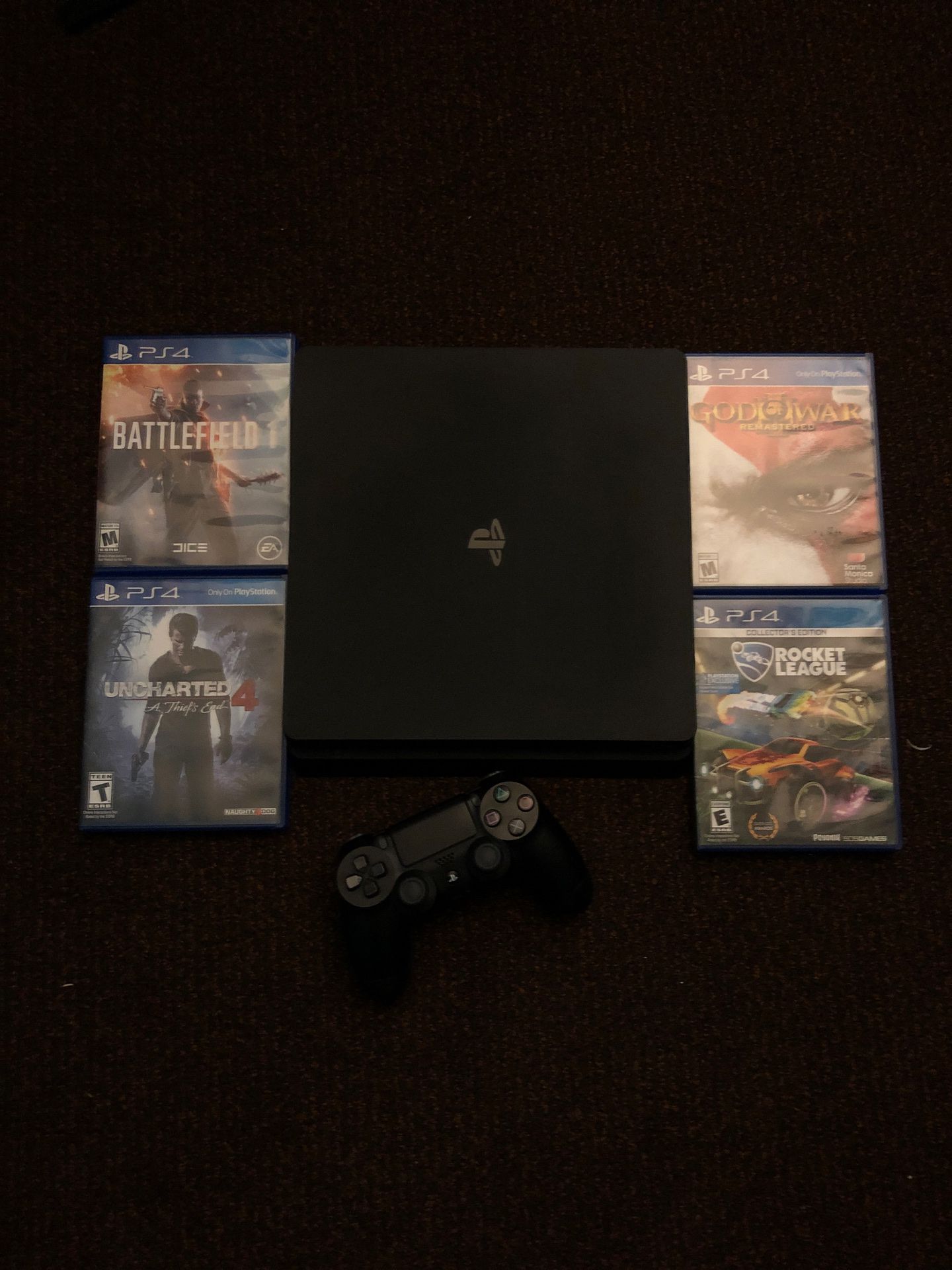 PS4 Slim 500GB (Used) (negotiable)