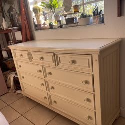 Beige Dresser