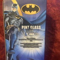 Pint Glass Batman