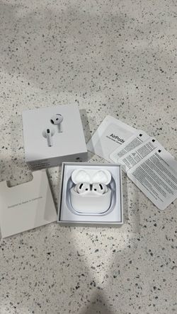 Apple AirPods 4 with ANC and Active Serial Number