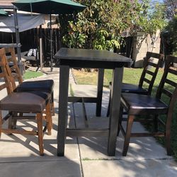 Dinner Table With 4 Chairs 
