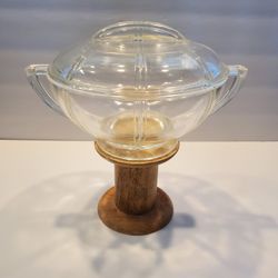 Glasbake Queen Anne Covered Casserole