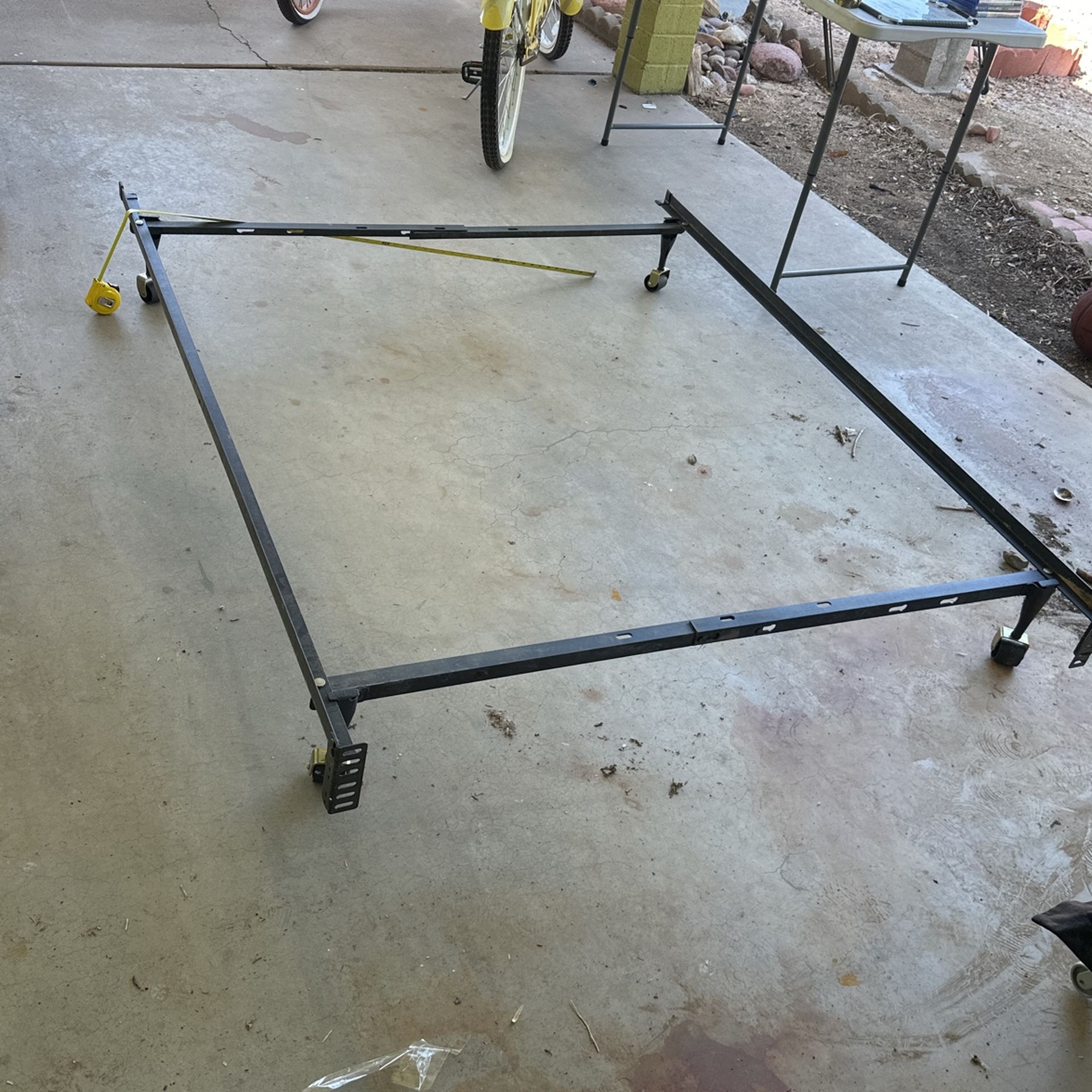Bed Frame With Wheels