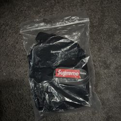 Black Supreme Shoulder Bag