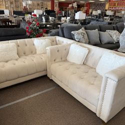 Sofá And Love Seat 