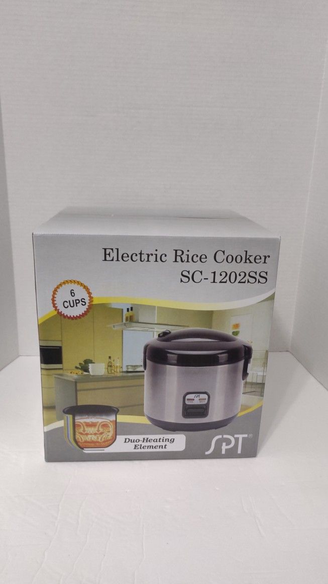 Stainless Steel 6 Cup Rice Cooker steamer 
