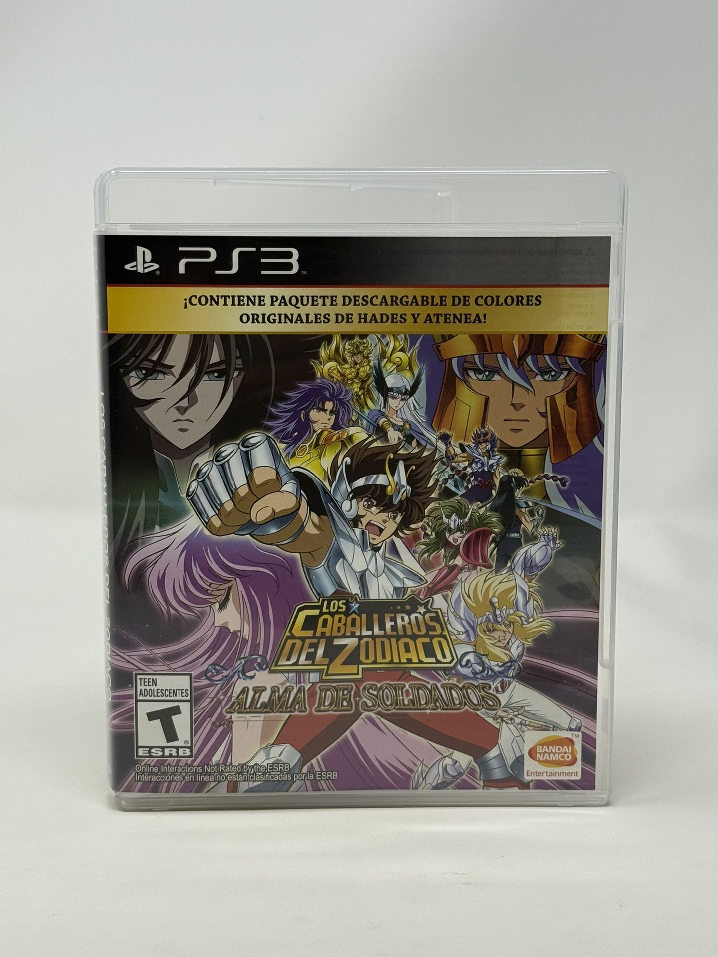 Los Caballeros del Zodiaco Alma de Soldados (Clean Disc) PS3 PlayStation 3