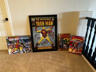 Superhero Wall Art