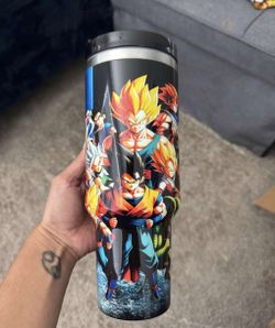 Black Dragon Ball Z 40oz Tumbler