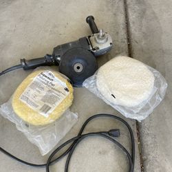 Profecional Car Buffer  With Two Buffing Pads