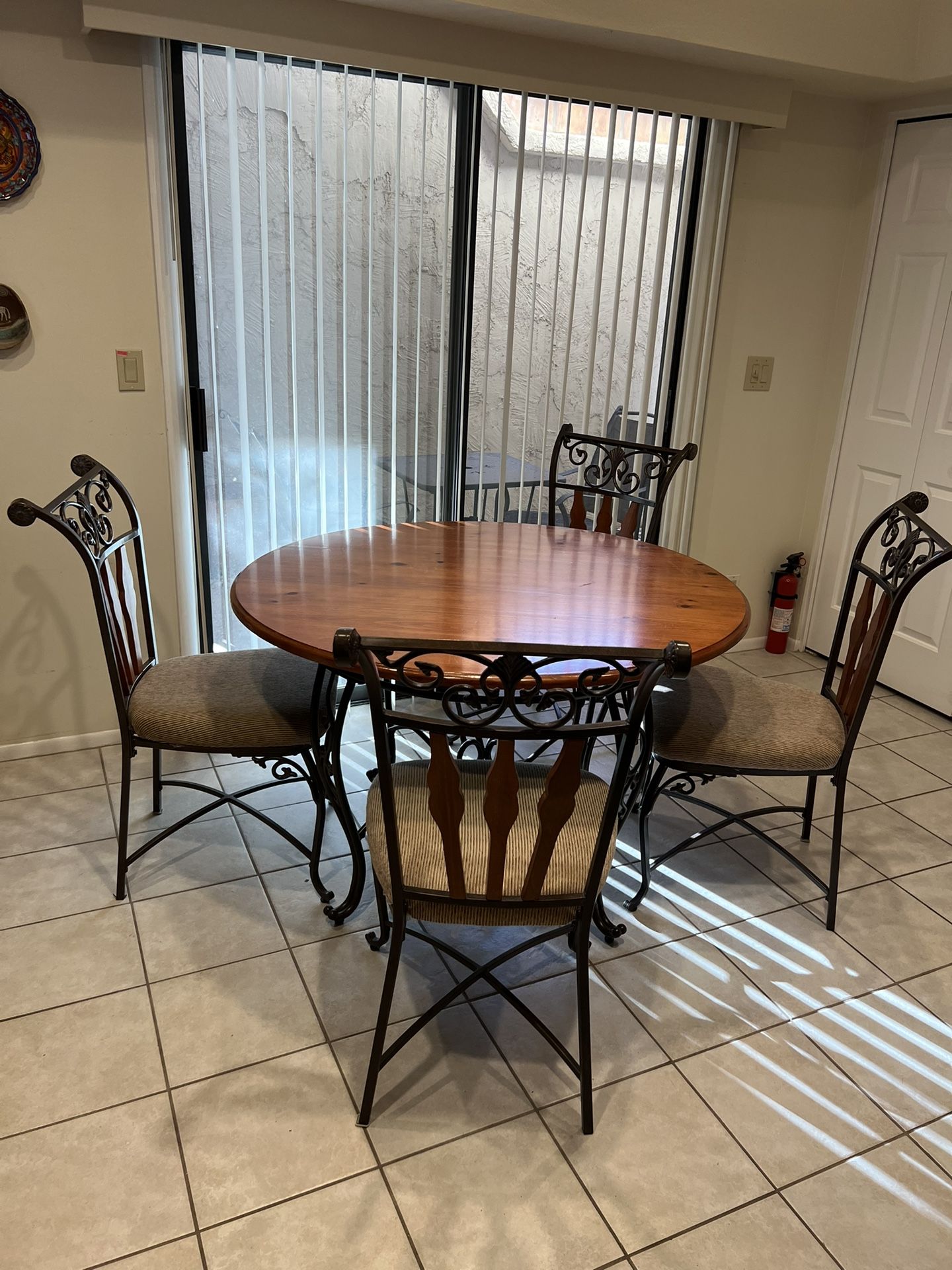 Dining Table And 4 Chairs