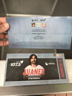 Juanes Tickers Tuesday (02/17/26)