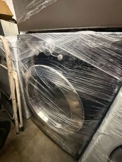LG tromm black dryer