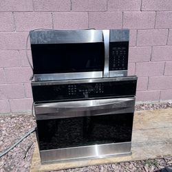 Microwave and electric stove for sale