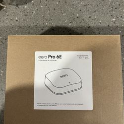 Eero Pro 6E Router (unopened)