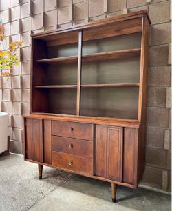 Mid Century Modern China Cabinet