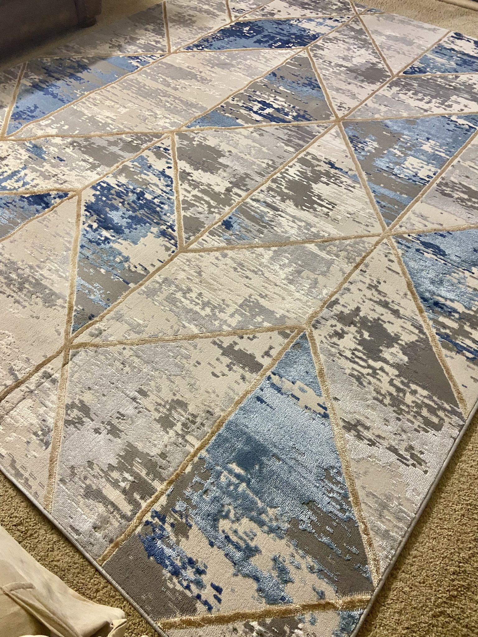 Large 7' 9 X 9' 6 Rug