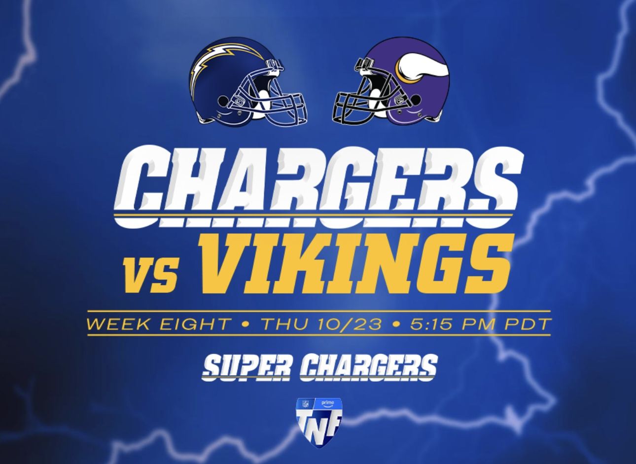CHARGERS VS VIKINGS