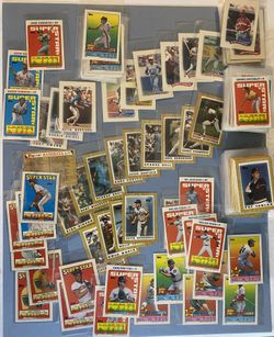 200 Topps Mini Baseball Cards Years 87-89: Nolan Ryan Jose Canseco Kirby Puckett Mark McGuire Tony Gwynn And More