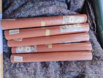 Floral Wallpaper Rolls – Set of 5