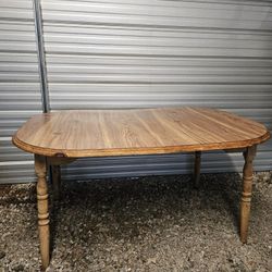 Solid Wood Extendable Dining Table | Rustic Vintage Style