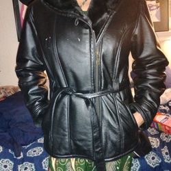 Black Leather Wilson Jacket 