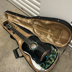 LIMITED EDITION CLASSICAI GUITAR ESTEBAN DUENDE 2008 Black With Custom Design