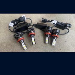 2013-2017 Honda Accord LED Headlight+ Fog Light Bulbs