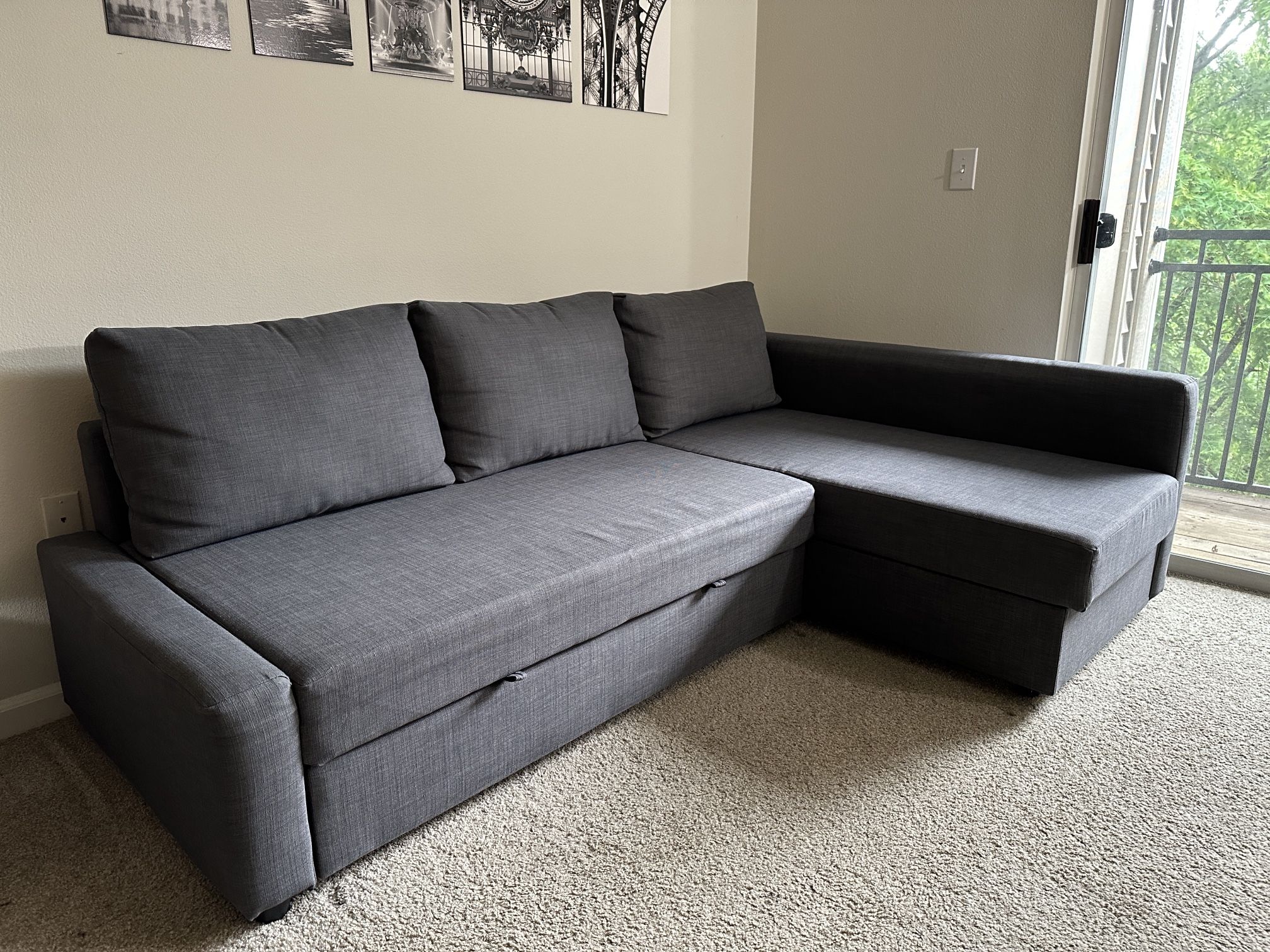 IKEA FRIHETEN Sleeper Sectional w/ Storage