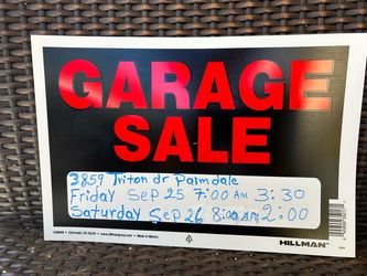 YARD SALE