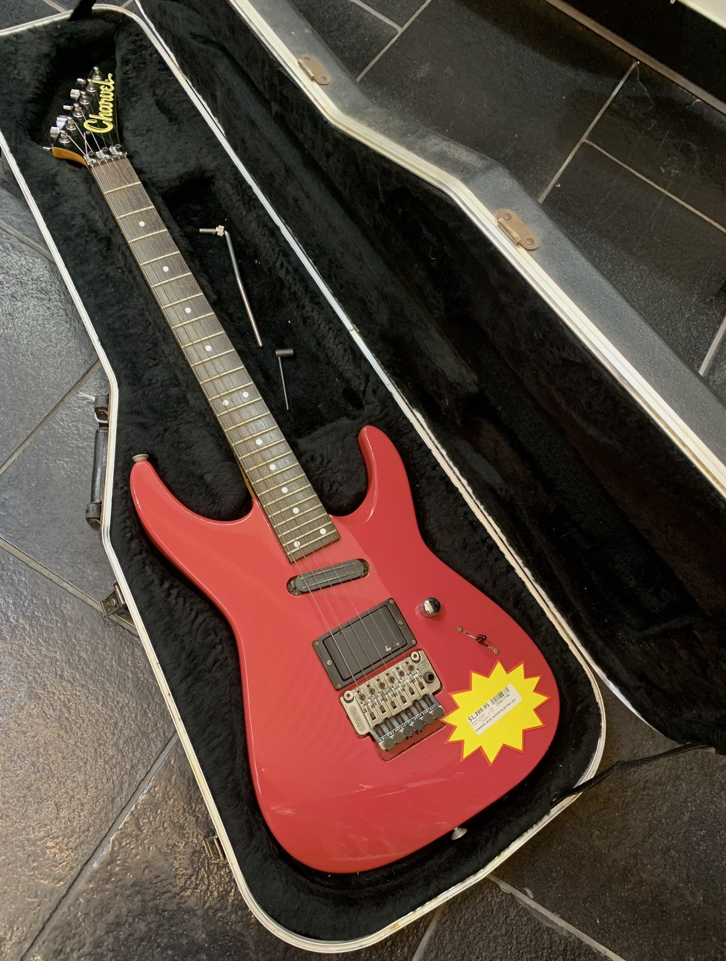 Charvel Electric Guitar In Hard Case