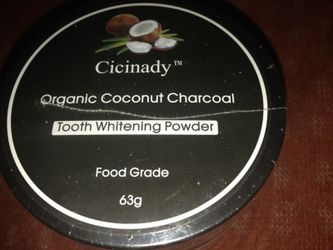Organic Coconut Charcoal Teeth Whitening Powder New sealed