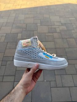 Union x Jordan 2 Grey Fog size 8.5