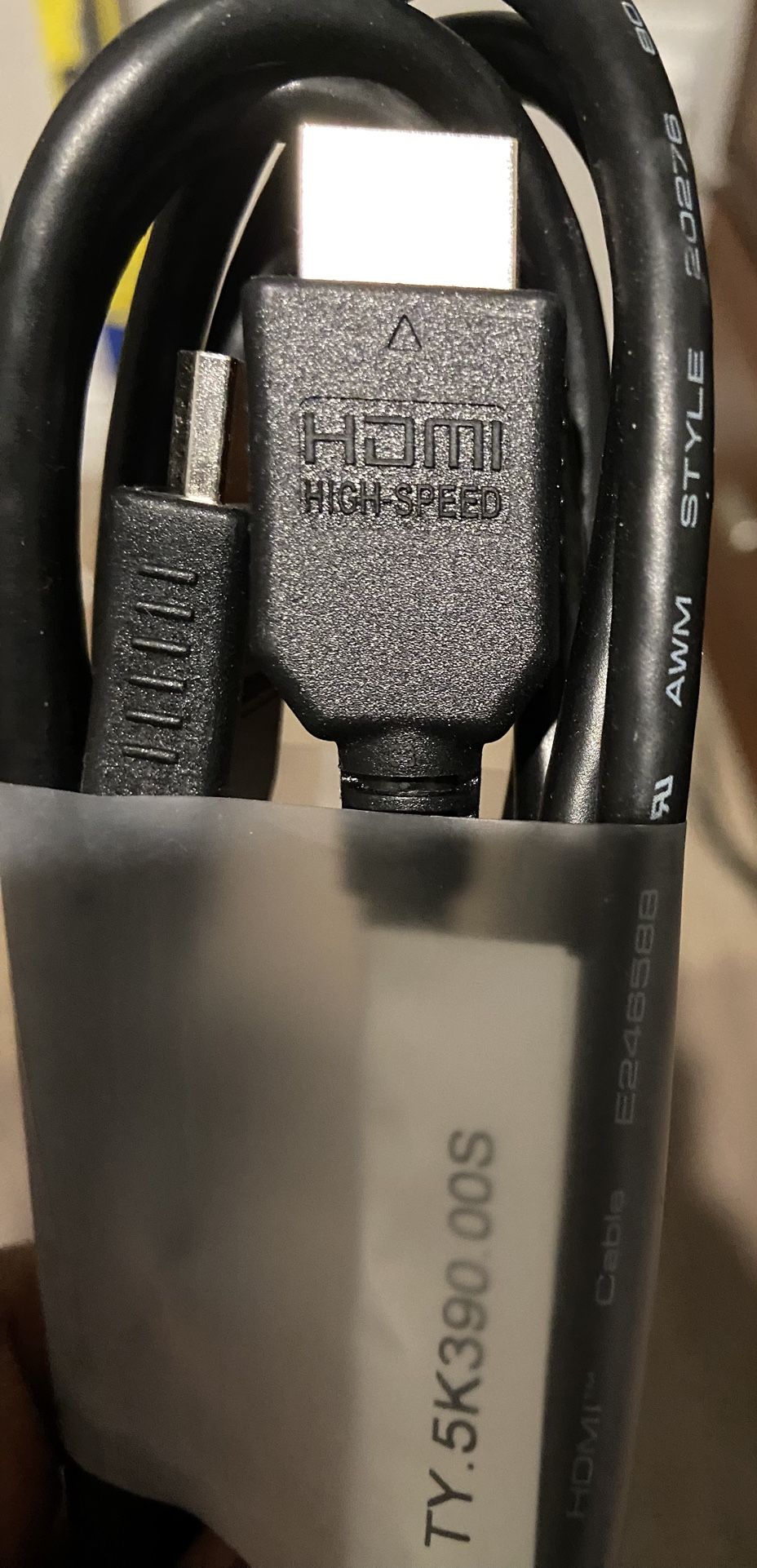 High Speed HDMI Cable E246588 VW-1 Style 20276 Horton 1.5M