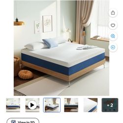Full-Size Gel Mattress – Like New