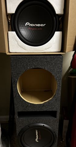 Pioneer 12 Subwoofers and Ported Box