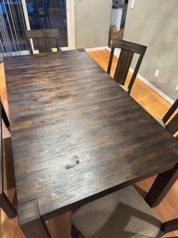 Dining Room Table and Chairs