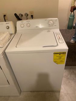 Washer and dryer