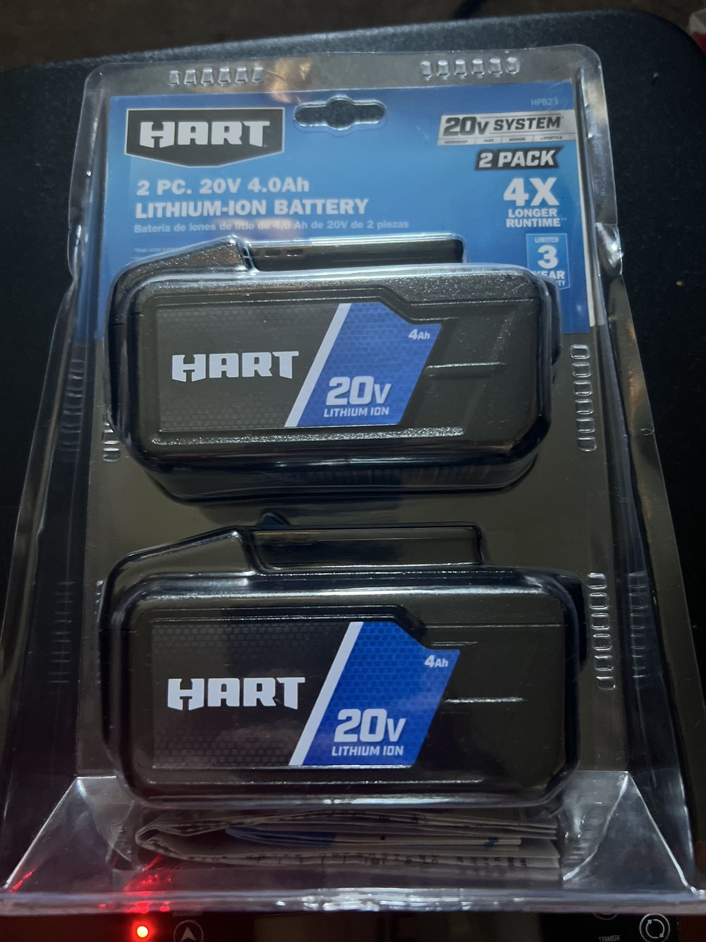 Hart 20 Volt Batteries